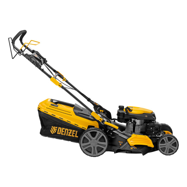 Газонокосилка бензиновая GLD-520SP, 196 куб.см, ширина 52 см, привод, 7 уровней,травосборник 60 л Denzel в Красноярске Газонокосилка бензиновая GLD-520SP, 196 куб.см, ширина 52 см, привод, 7 уровней,травосборник 60 л Denzel в Красноярске