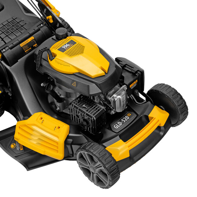 Газонокосилка бензиновая GLD-520SP, 196 куб.см, ширина 52 см, привод, 7 уровней,травосборник 60 л Denzel в Красноярске Газонокосилка бензиновая GLD-520SP, 196 куб.см, ширина 52 см, привод, 7 уровней,травосборник 60 л Denzel в Красноярске