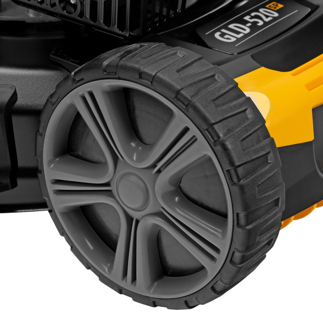 Газонокосилка бензиновая GLD-520SP, 196 куб.см, ширина 52 см, привод, 7 уровней,травосборник 60 л Denzel в Красноярске Газонокосилка бензиновая GLD-520SP, 196 куб.см, ширина 52 см, привод, 7 уровней,травосборник 60 л Denzel в Красноярске