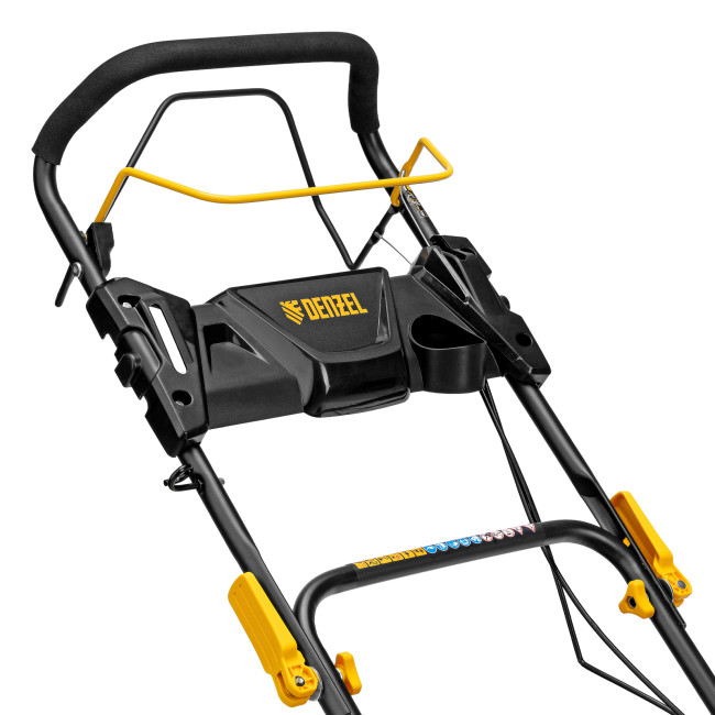 Газонокосилка бензиновая GLD-520SP, 196 куб.см, ширина 52 см, привод, 7 уровней,травосборник 60 л Denzel в Красноярске Газонокосилка бензиновая GLD-520SP, 196 куб.см, ширина 52 см, привод, 7 уровней,травосборник 60 л Denzel в Красноярске