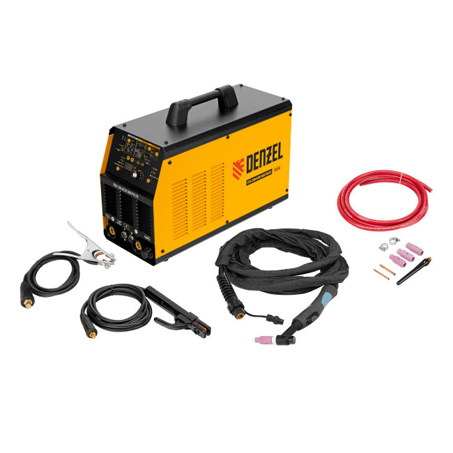 Аппарат инвертор. аргонодуговой сварки ITIG-200 ACDC Mix Pulse, 200 А, ПВ 60% Denzel в Красноярске