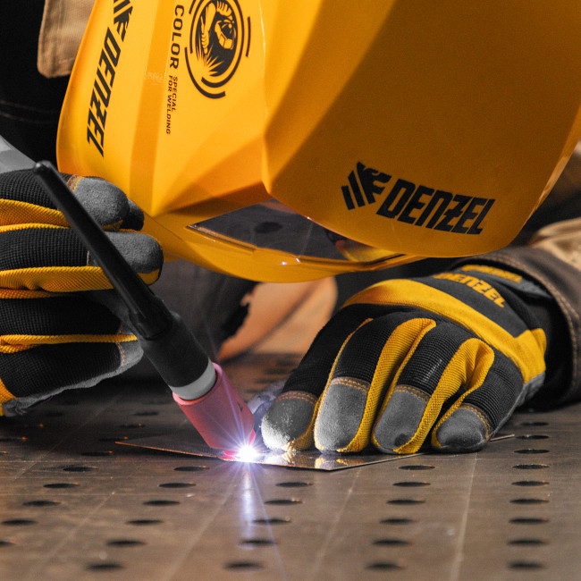 Аппарат инвертор. аргонодуговой сварки ITIG-200 ACDC Mix Pulse, 200 А, ПВ 60% Denzel в Красноярске