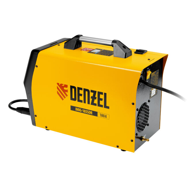 Аппарат инвертор. полуавтомат. cварки IMIG-185SDR, 180 А, ПВ 60%, катушка 5 кг Denzel в Красноярске