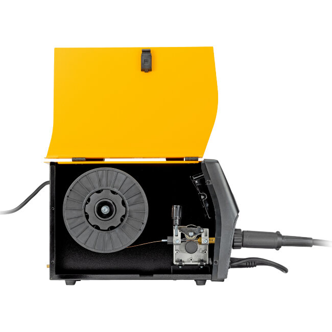 Аппарат инвертор. полуавтомат. cварки IMIG-185SDR, 180 А, ПВ 60%, катушка 5 кг Denzel в Красноярске