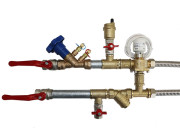 Узел обвязки фанкойла с балансировочным клапаном DF-3WVBI 3/4 Kvs (6.0) Узел обвязки фанкойла с балансировочным клапаном DF-3WVBI 3/4 Kvs (6.0)