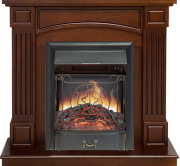 Каминокомплект Boston - Темный дуб (Высота 925см) с очагом Majestic FX Black