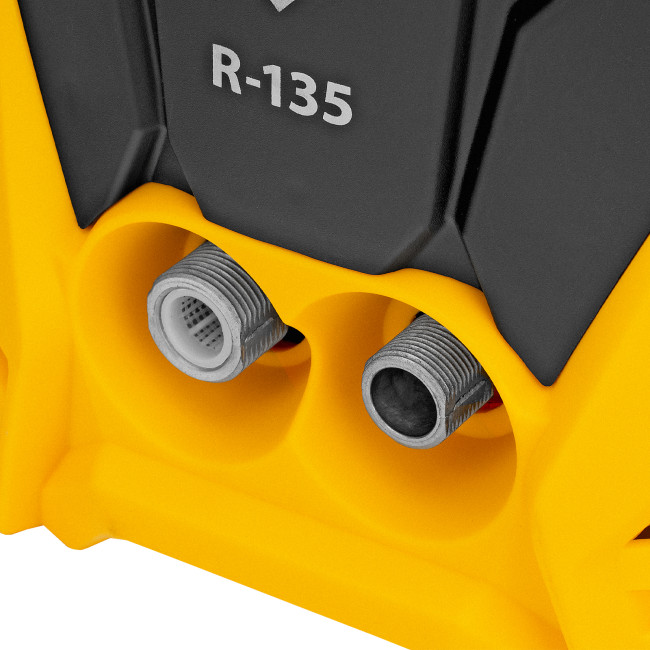 Моечная машина высокого давления R-135, 1800 Вт, 135 бар, 6 л/мин, колесная Denzel в Красноярске