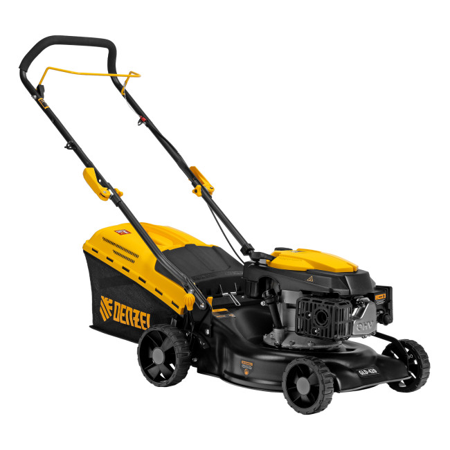 Газонокосилка бензиновая GLD-420, 146 см3, ширина 42 см, 40 л Denzel в Красноярске Газонокосилка бензиновая GLD-420, 146 см3, ширина 42 см, 40 л Denzel в Красноярске