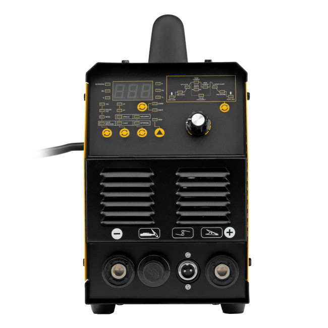 Аппарат инвертор. аргонодуговой сварки ITIG-200 DС Pulse Cold Weld, 200 А, ПВ 60% Denzel в Красноярске