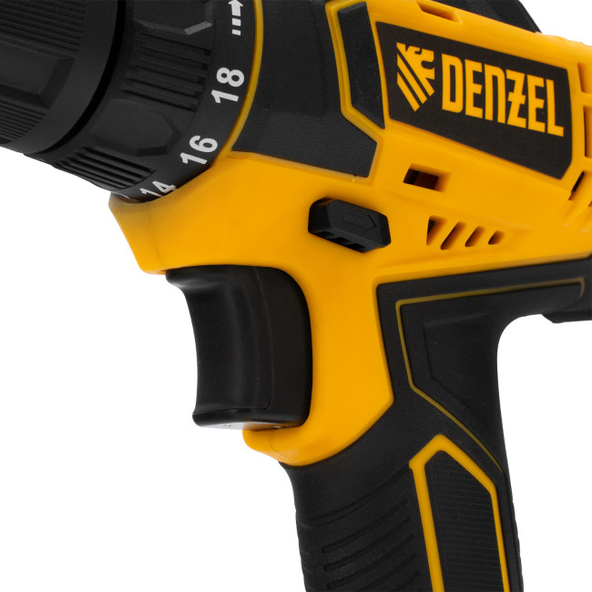 Дрель-шуруповерт аккумуляторная CDL-18-0, Li-Ion, 18 В Denzel в Красноярске