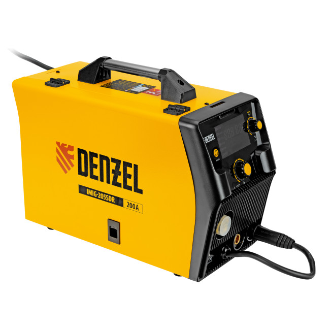 Аппарат инвертор. полуавтомат. cварки IMIG-205SDR, 200 А, ПВ 60%, катушка 5 кг Denzel в Красноярске