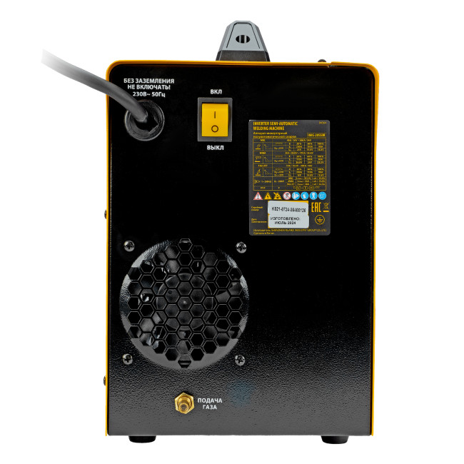 Аппарат инвертор. полуавтомат. cварки IMIG-205SDR, 200 А, ПВ 60%, катушка 5 кг Denzel в Красноярске