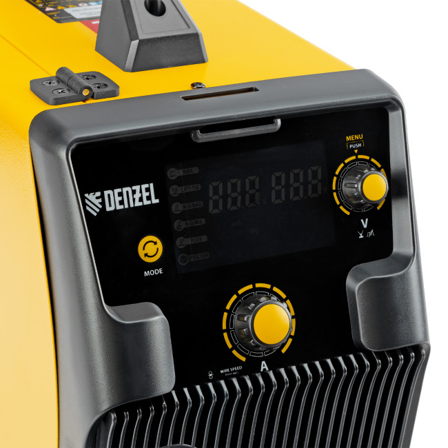 Аппарат инвертор. полуавтомат. cварки IMIG-205SDR, 200 А, ПВ 60%, катушка 5 кг Denzel в Красноярске