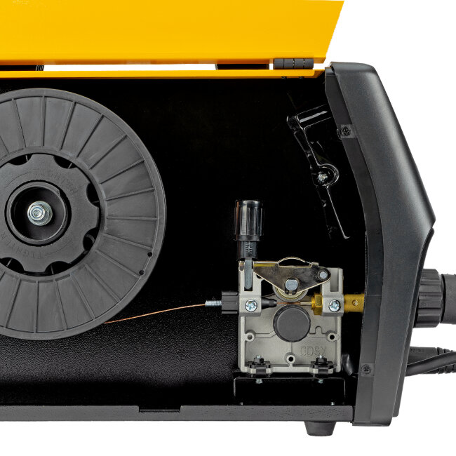 Аппарат инвертор. полуавтомат. cварки IMIG-205SDR, 200 А, ПВ 60%, катушка 5 кг Denzel в Красноярске