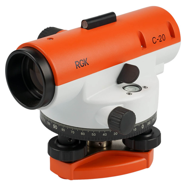 Комплект оптический нивелир RGK C-20 с поверкой + штатив S6-N + рейка RGK TS-7 в Красноярске Комплект оптический нивелир RGK C-20 с поверкой + штатив S6-N + рейка RGK TS-7 в Красноярске