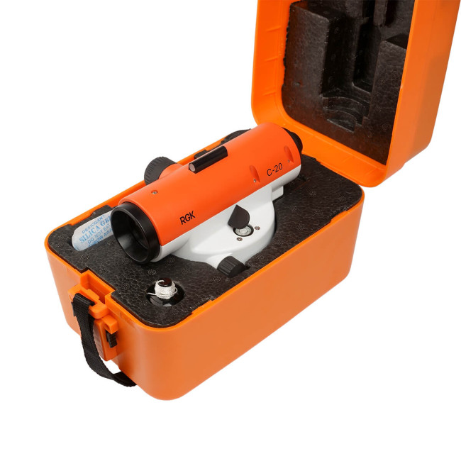 Комплект оптический нивелир RGK C-20 с поверкой + штатив S6-N + рейка RGK TS-7 в Красноярске Комплект оптический нивелир RGK C-20 с поверкой + штатив S6-N + рейка RGK TS-7 в Красноярске