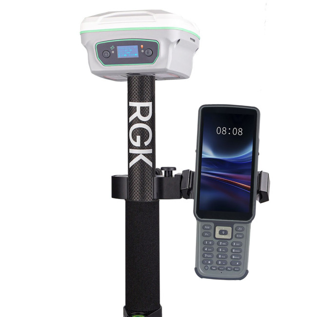 Комплект GNSS-приёмник RGK SR1 с контроллером RGK SC100 и вехой RGK GLS 18 в Красноярске