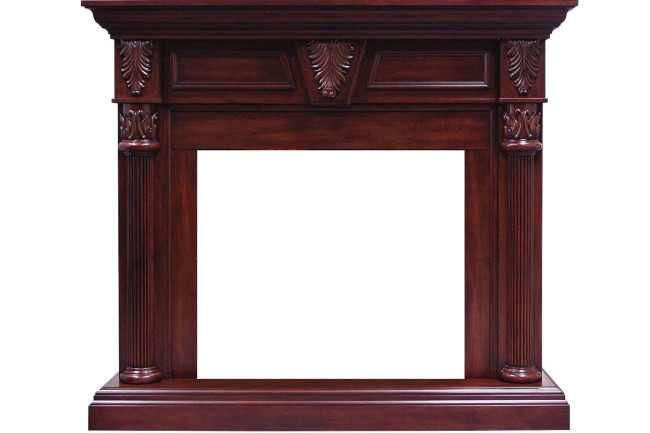 Каминокомплект Sheffield - Темная вишня с очагом Design B800RF 3D в Красноярске