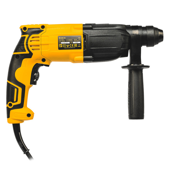 Перфоратор электрический RH-650-18, SDS-plus, 650 Вт, 2.0 Дж, 3 плюс 1 режим Denzel в Красноярске