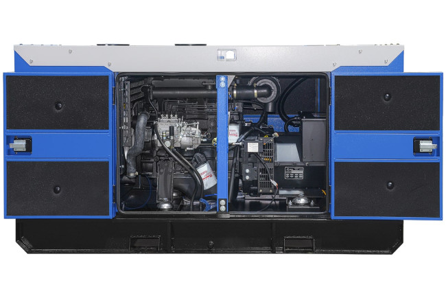 Дизельный генератор ТСС АД-20С-Т400 в шумозащитном кожухе в Красноярске