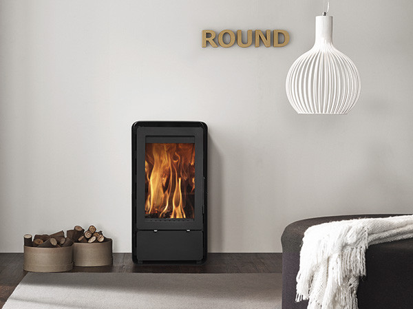 Печь-камин Solzaima Tek Round Eco в Красноярске