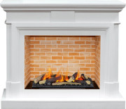 Каминокомплект Coventry - Белый / Кирпич с очагом Cassette 600 LNH-INT (с дровами) Каминокомплект Coventry - Белый / Кирпич с очагом Cassette 600 LNH-INT (с дровами)