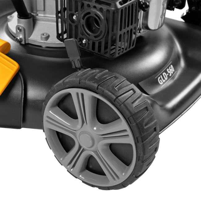 Газонокосилка бензиновая GLD-560, 196 см3, ширина 56 см Denzel в Красноярске Газонокосилка бензиновая GLD-560, 196 см3, ширина 56 см Denzel в Красноярске