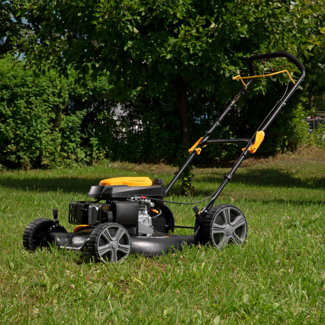 Газонокосилка бензиновая GLD-560, 196 см3, ширина 56 см Denzel в Красноярске Газонокосилка бензиновая GLD-560, 196 см3, ширина 56 см Denzel в Красноярске