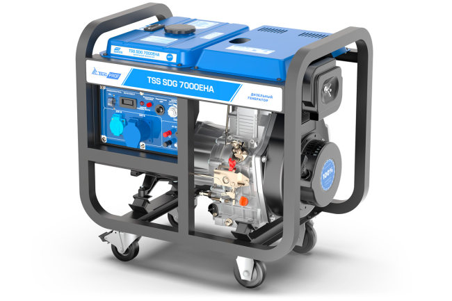 Дизель генератор TSS SDG 7000EHA в Красноярске
