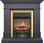 Каминокомплект California SFT (Разборный) - Серый графит с очагом Fobos FX M Brass Каминокомплект California SFT (Разборный) - Серый графит с очагом Fobos FX M Brass