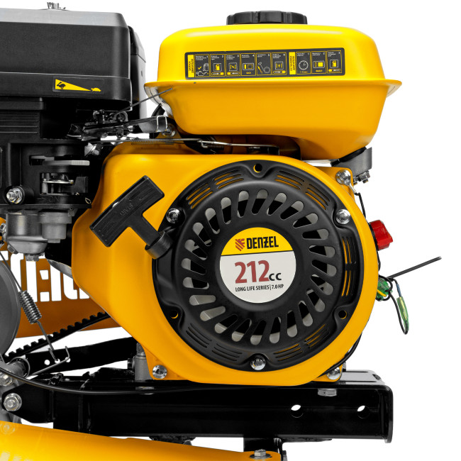 Мотоблок DPT-170SB, 7 л.с., ремен.сцеп, фрез 3х4, ШОМ, без колес, передачи 2В/1Н Denzel в Красноярске Мотоблок DPT-170SB, 7 л.с., ремен.сцеп, фрез 3х4, ШОМ, без колес, передачи 2В/1Н Denzel в Красноярске