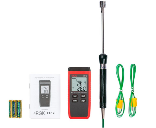 Термометр RGK CT-12 с поверхностным зондом TR-10S в Красноярске