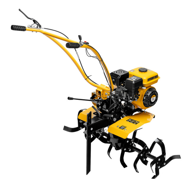 Мотоблок DPT-270SB, 7 л.с., ремен.сцеп, фрез 3х4, ШОМ, без колес, передачи 2В/1Н Denzel в Красноярске Мотоблок DPT-270SB, 7 л.с., ремен.сцеп, фрез 3х4, ШОМ, без колес, передачи 2В/1Н Denzel в Красноярске