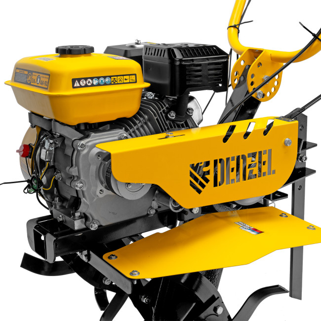 Мотоблок DPT-270SB, 7 л.с., ремен.сцеп, фрез 3х4, ШОМ, без колес, передачи 2В/1Н Denzel в Красноярске Мотоблок DPT-270SB, 7 л.с., ремен.сцеп, фрез 3х4, ШОМ, без колес, передачи 2В/1Н Denzel в Красноярске