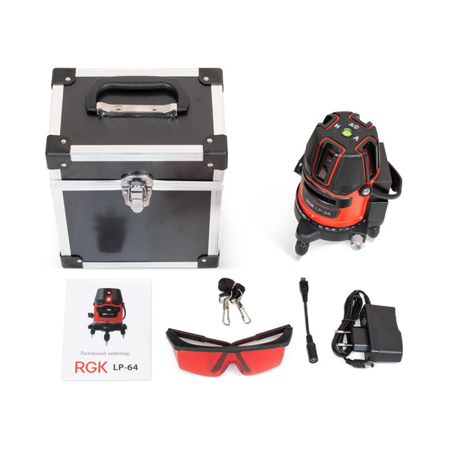 Комплект: лазерный уровень RGK LP-64 + штатив RGK LET-170 в Красноярске
