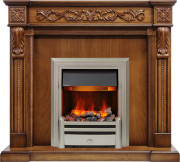 Каминокомплект Neapol - Дуб антик с очагом Chesford