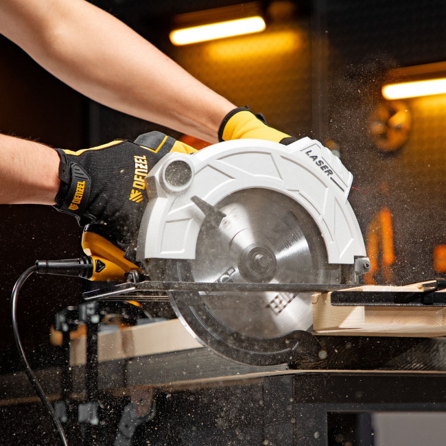 Пила циркулярная CS-210, 1800 Вт, 210 мм Denzel в Красноярске