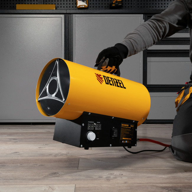 Газовая тепловая пушка GHG-30i, 30 кВт, цифровой термостат, пропан-бутан Denzel в Красноярске