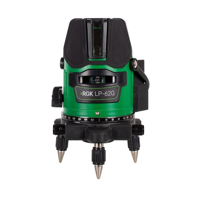 Лазерный уровень RGK LP-62G + штатив RGK LET-170 в Красноярске