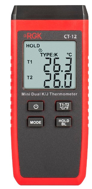 Термометр RGK CT-12 с погружным зондом температуры TR-10W в Красноярске