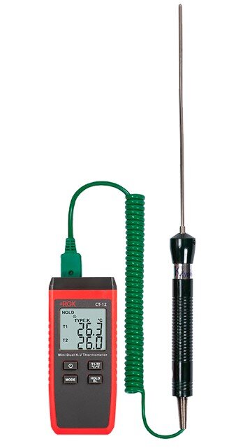 Термометр RGK CT-12 с погружным зондом температуры TR-10W в Красноярске