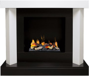 Каминокомплект Vancouver - Черный лак с очагом Cassette 400 LNH-INT (с дровами) Каминокомплект Vancouver - Черный лак с очагом Cassette 400 LNH-INT (с дровами)