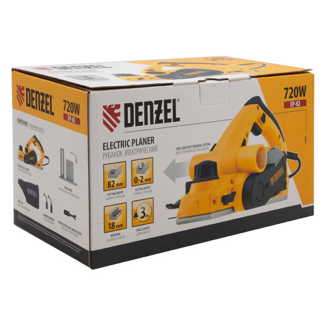 Рубанок электрический EP-82, 720 Вт, 82 мм Denzel в Красноярске