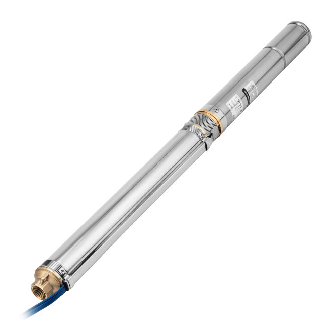 Скважинный насос DWC-3-60, центробежный, диаметр 3", 800 Вт, 3300 л/ч, напор 60 м Denzel в Красноярске