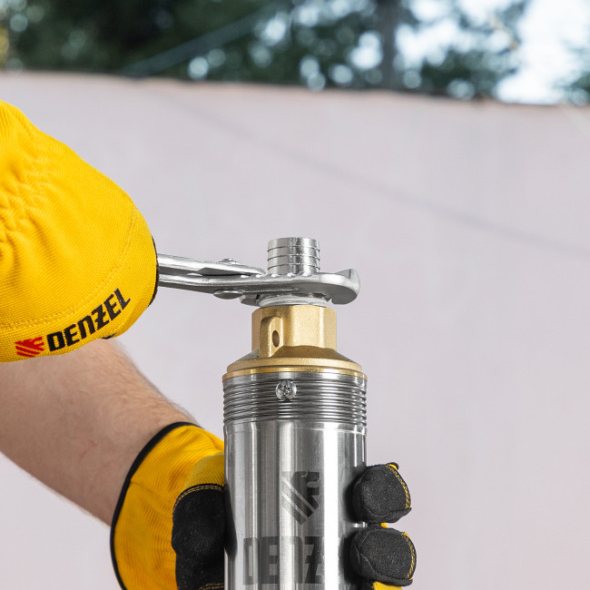 Скважинный насос DWC-3-60, центробежный, диаметр 3", 800 Вт, 3300 л/ч, напор 60 м Denzel в Красноярске