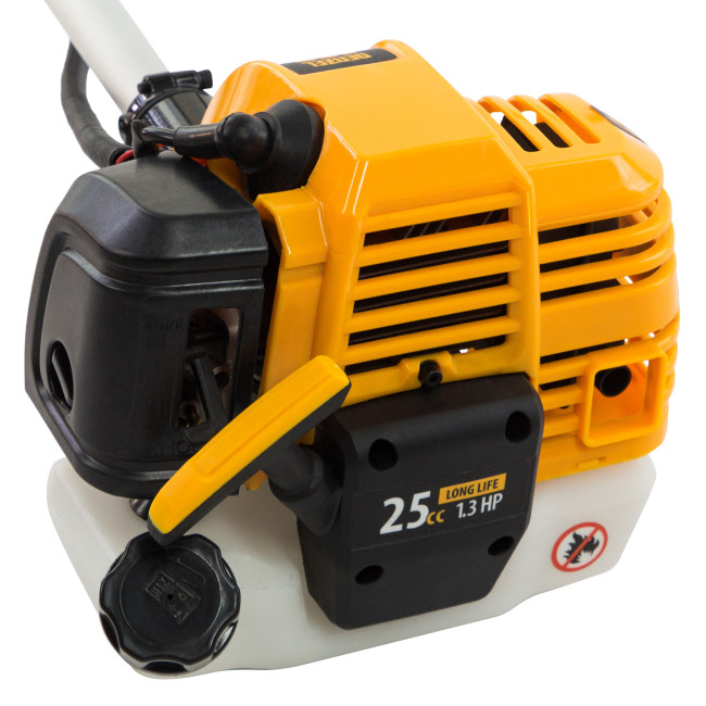 Триммер бензиновый DT 25, 25 см3, 1.3 л. с, неразъемная штанга, состоит из 2 частей Denzel в Красноярске