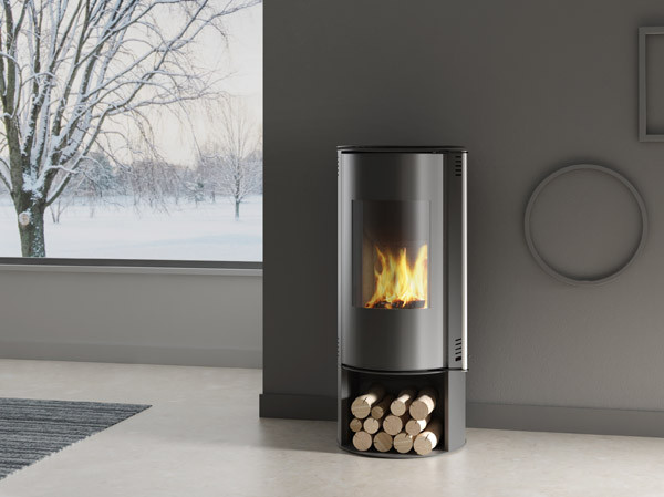 Печь-камин Solzaima Amber - Porte Vidro в Красноярске