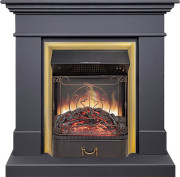 Каминокомплект California SFT (Разборный) - Серый графит с очагом Majestic FX M Brass Каминокомплект California SFT (Разборный) - Серый графит с очагом Majestic FX M Brass