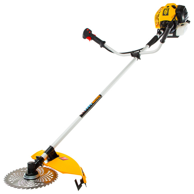 Триммер бензиновый DT 33, 33 см3, 1.8 л. с, неразъемная штанга, состоит из 2 частей Denzel в Красноярске