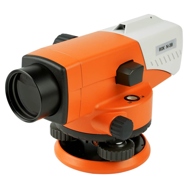 Комплект оптический нивелир RGK N-38 + штатив S6-N + рейка AMO S3 в Красноярске